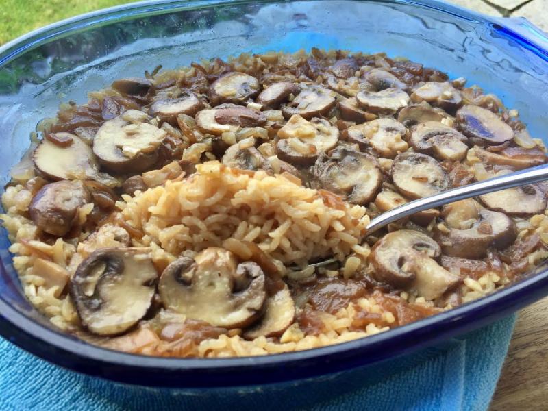 Mushroom Rice - Side Dish! – OlympiaSeafood